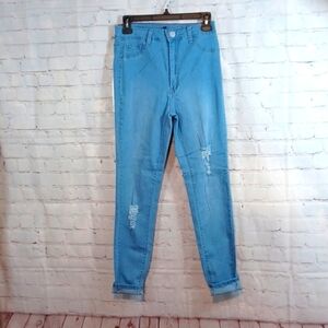 Lovers‎ Brand Ripped Skinny Jeans M 26  Wx 28x38 L I have 2 Pair to Sell